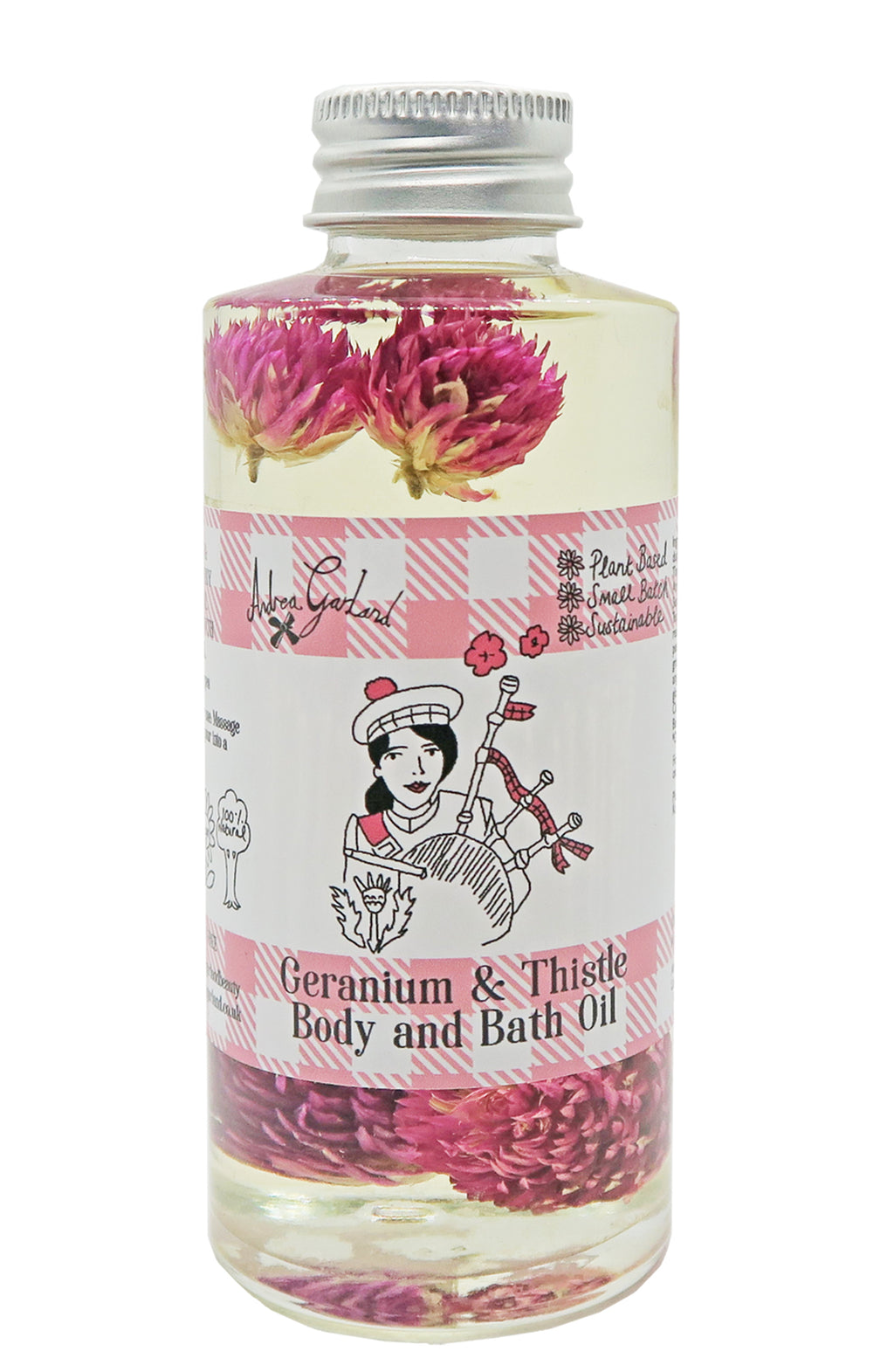 Geranium and Thistle Body and Bath oil - Andrea Garland