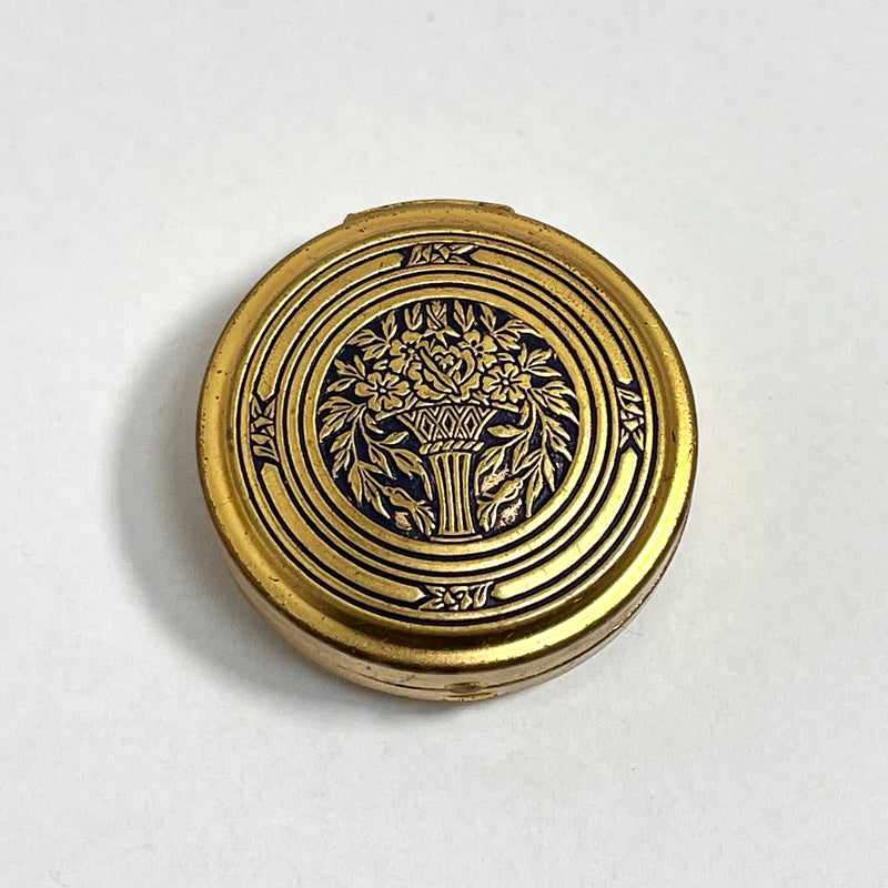Vintage Rouge Compact with Lip Balm - Pompeian Bloom