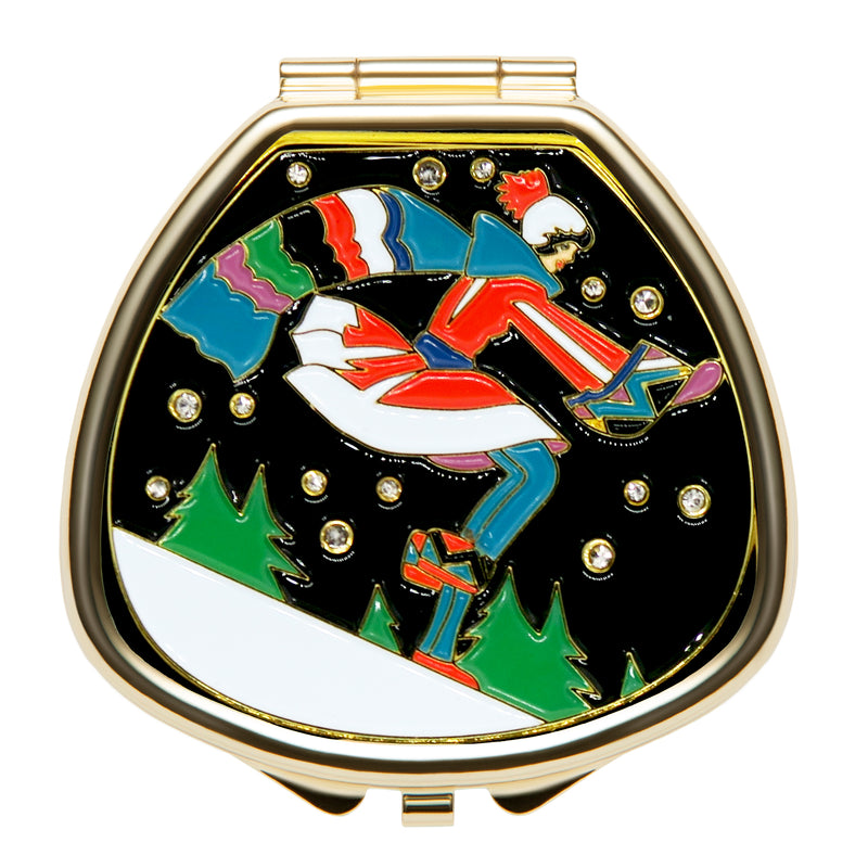 Midnight Piste - Enamel Lip Balm Compact