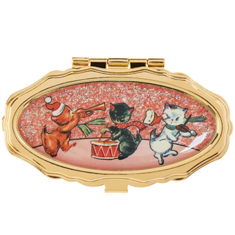 Caterwauling Cat Orchestra - Glitter Lip Balm Compact