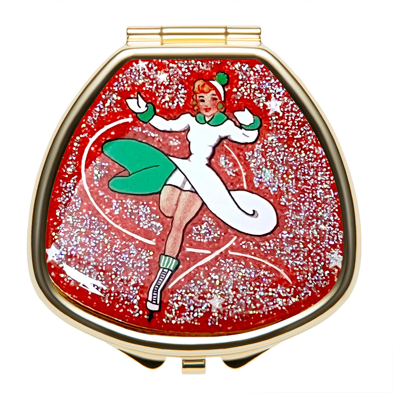 Follies on Ice - Lip Balm Glitter Compact