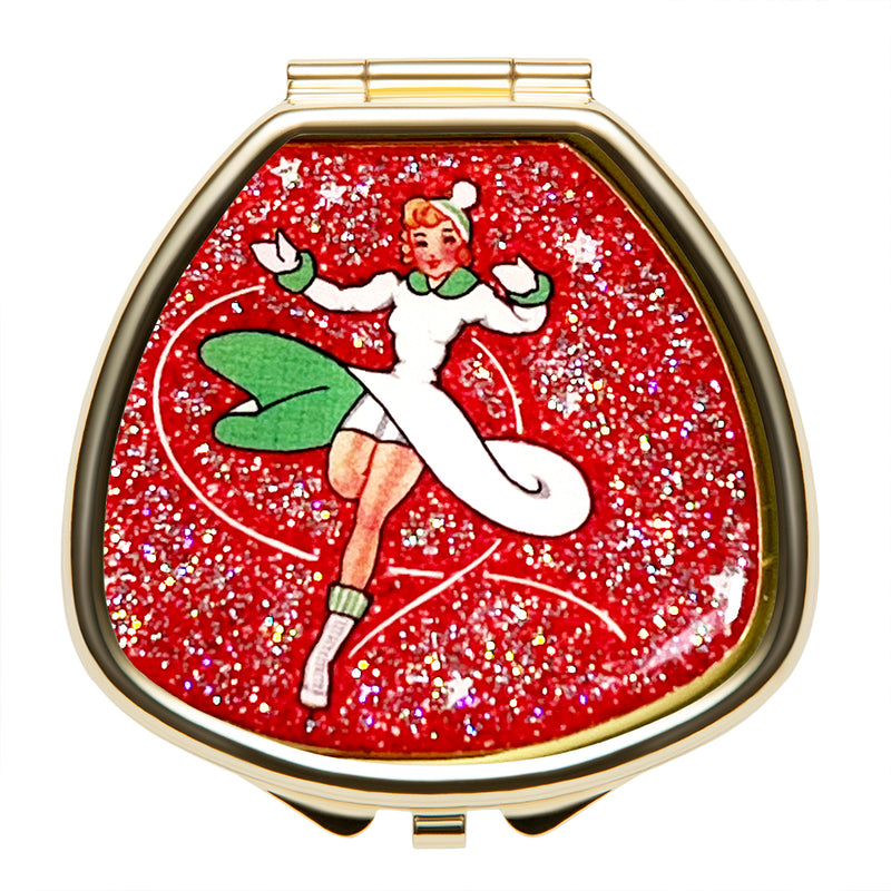 Follies on Ice - Lip Balm Glitter Compact