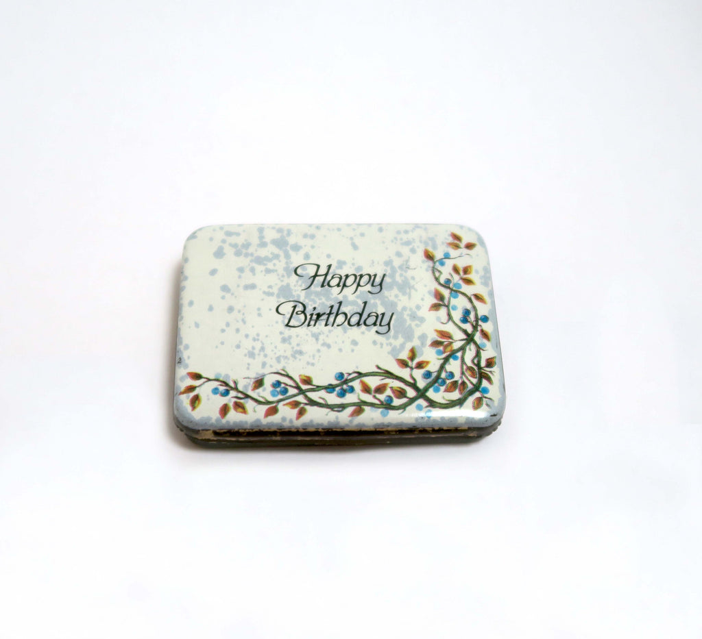 Vintage Tin with Lip Balm - Happy Birthday - Andrea Garland