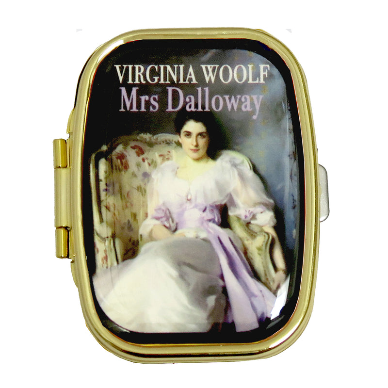 Mrs Dalloway - Vintage Book Cover -  Lip Balm Compact