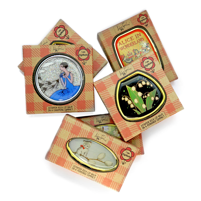 Christmas Essentials - Lip Balm Glitter Compact - Andrea Garland