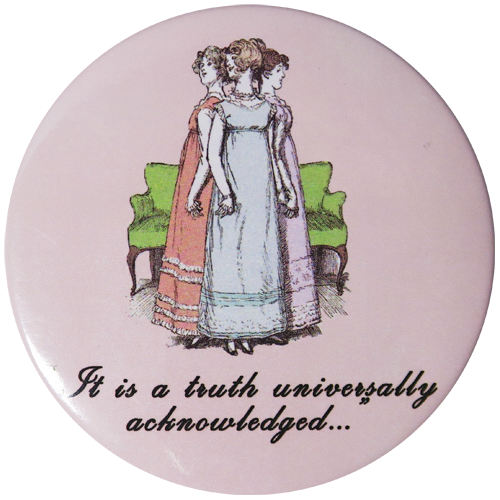Universally Acknowledged Pocket Mirror - Andrea Garland