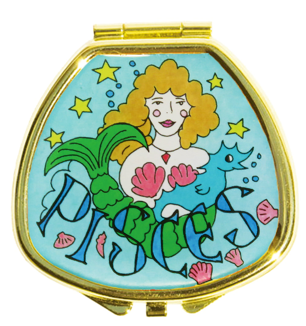 Pisces - Zodiac Lip Balm Compact - Andrea Garland