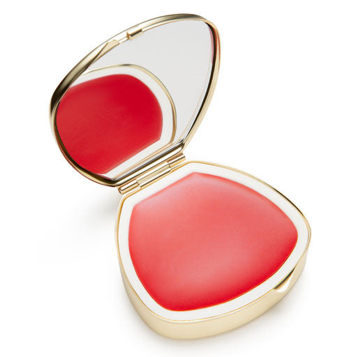 Lip Balm Compact - Paint by Numbers Puppy Dog - refillable lip balm, eco lip balm, vegan lip balm, vintage lip balm, no waste lip balm, sustainable beauty, vintage inspired lip balm, lip balm compact, refill, cruelty free, handmade lip balm, small batch lip balm, vintage, Andrea Garland