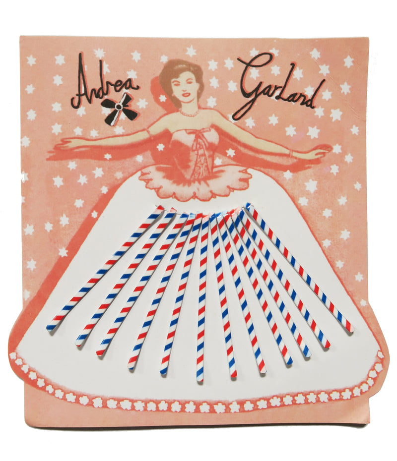 Ballerina Bobby Pins - Stripes - Andrea Garland
