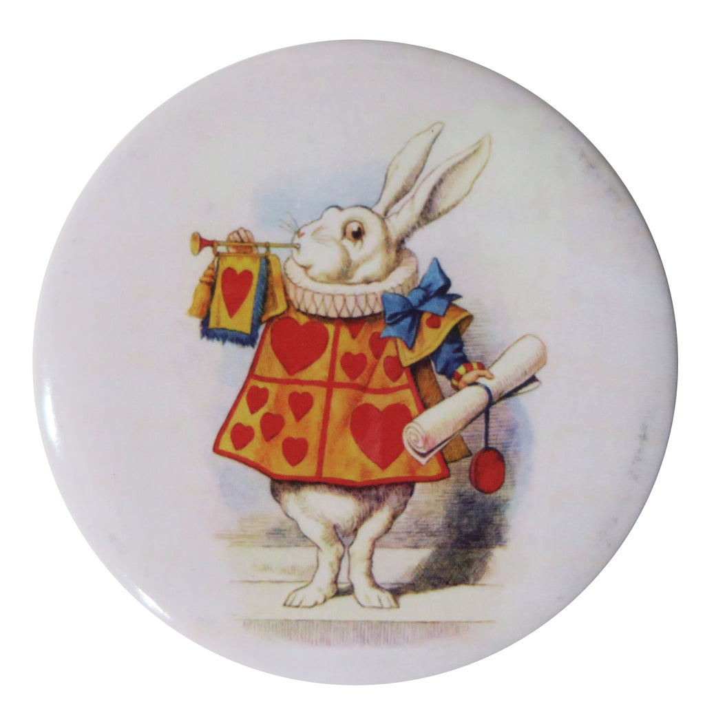 White Rabbit Pocket Mirror - Andrea Garland